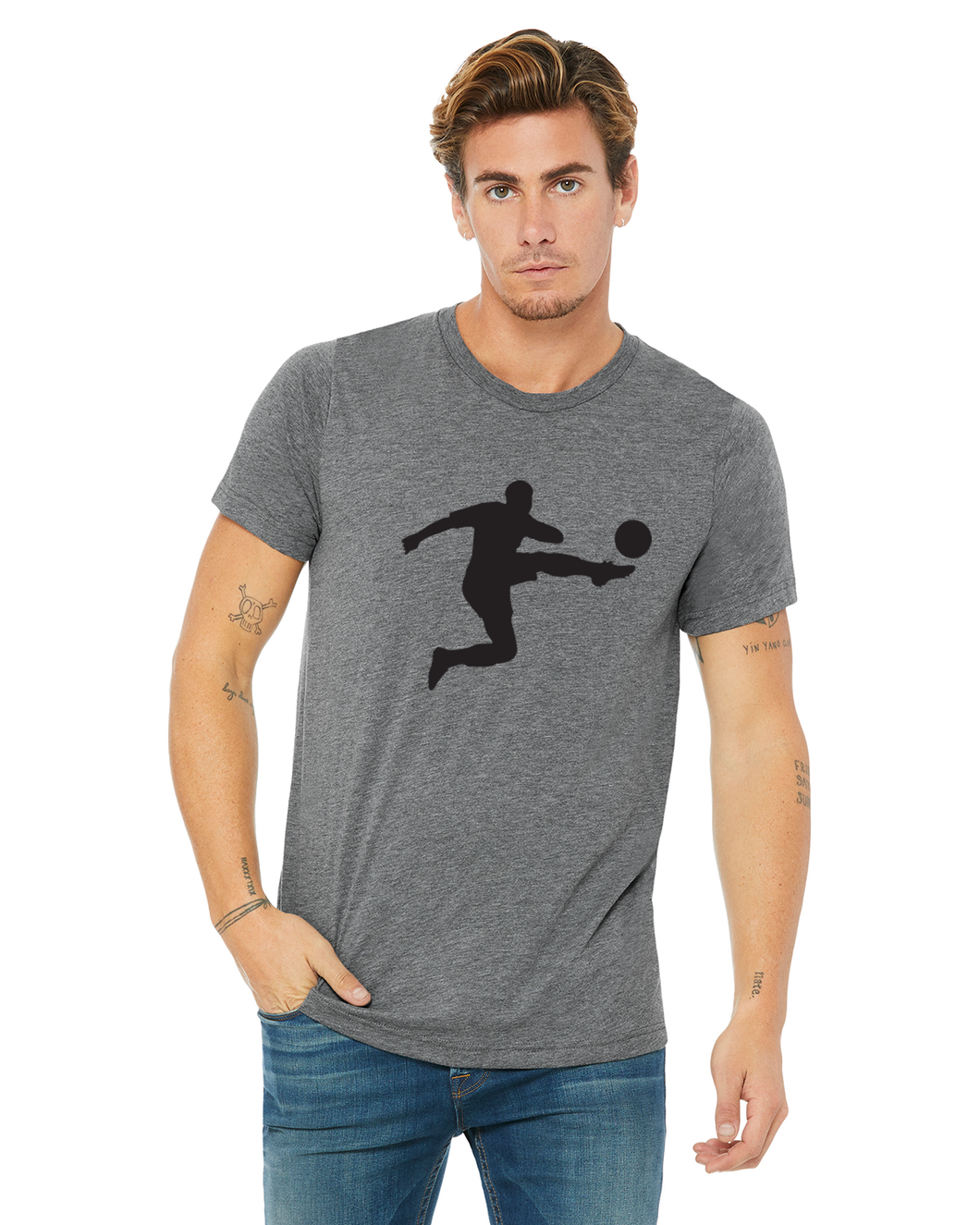 MarcAlainDollon Men/Unisex Poly-Cotton Short-Sleeve tshirt